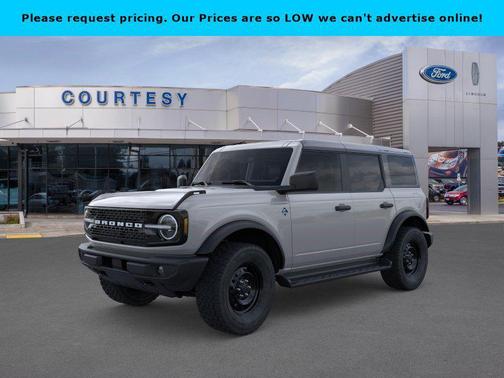 Avalanche Gray 2026 Ford Bronco Outer Banks