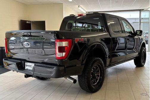 Agate Black Metallic 2021 Ford F-150 Lariat