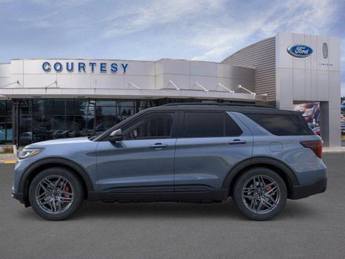 Vapor Blue Metallic 2025 Ford Explorer ST