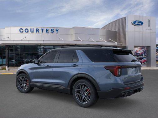 Vapor Blue Metallic 2025 Ford Explorer ST