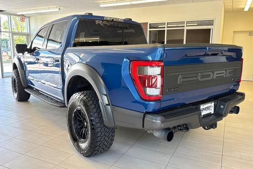 Atlas Blue Metallic 2022 Ford F-150 Raptor