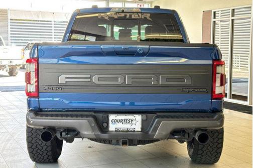 Atlas Blue Metallic 2022 Ford F-150 Raptor