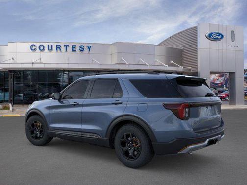 Vapor Blue Metallic 2026 Ford Explorer Tremor