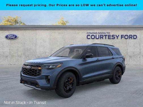Vapor Blue Metallic 2026 Ford Explorer Tremor