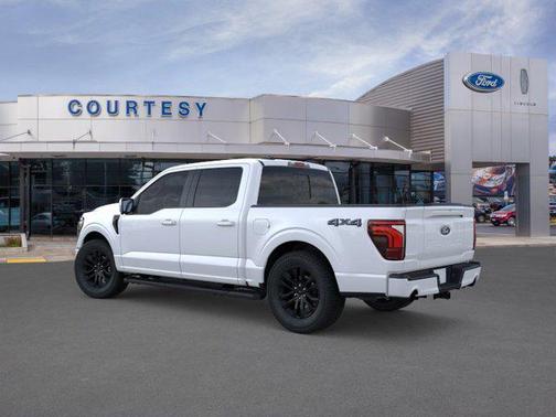 Space White Metallic 2025 Ford F-150 Lariat