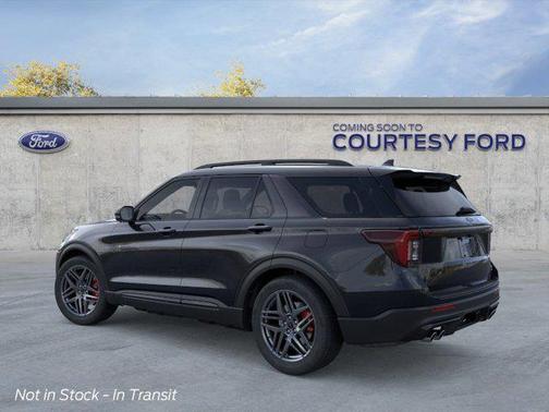 Agate Black Metallic 2026 Ford Explorer ST