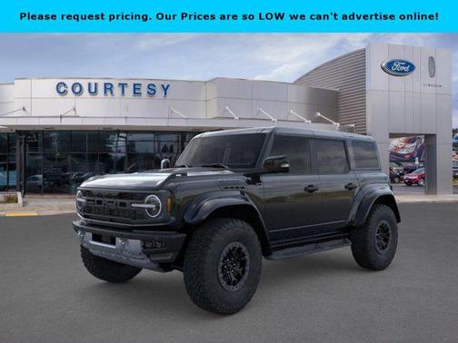 Shadow Black 2025 Ford Bronco Raptor