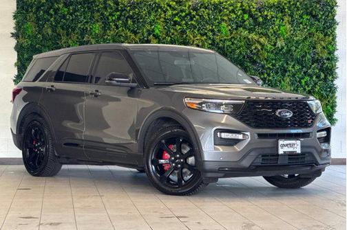 Carbonized Gray Metallic 2021 Ford Explorer ST