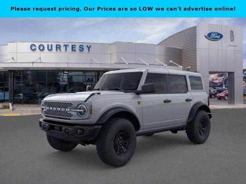 Avalanche Gray 2026 Ford Bronco Badlands