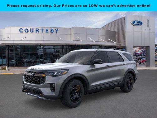 Carbonized Gray Metallic 2026 Ford Explorer Tremor