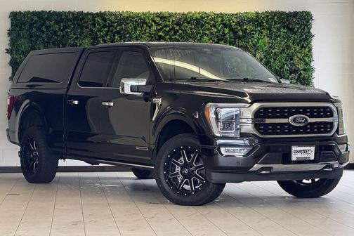 Agate Black Metallic 2022 Ford F-150 Platinum