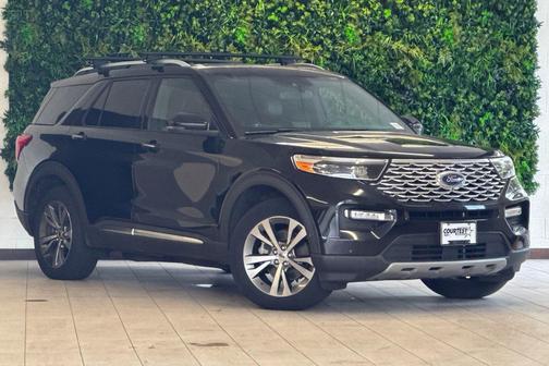 Agate Black Metallic 2020 Ford Explorer Platinum