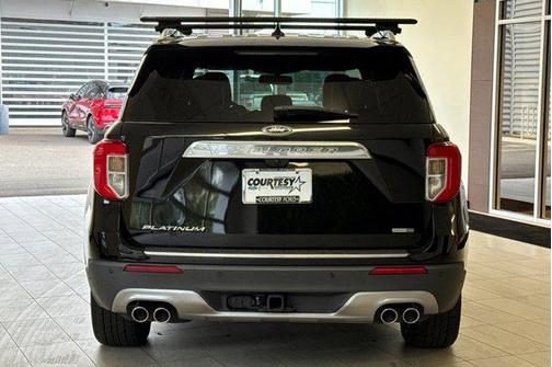 Agate Black Metallic 2020 Ford Explorer Platinum
