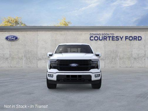 Star White Metallic Tri-Coat 2026 Ford F-150 Platinum