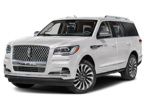 Pristine White Metallic Tri-Coat 2024 Lincoln Navigator Black Label