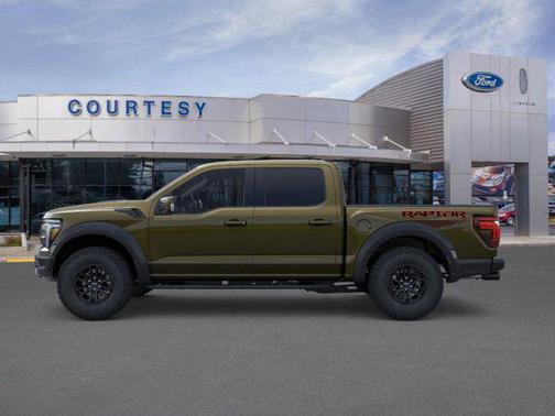 Shelter Green 2026 Ford F-150 Raptor