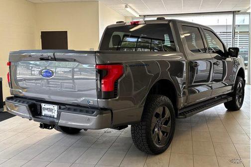 Carbonized Gray Metallic 2023 Ford F-150 Lightning XLT