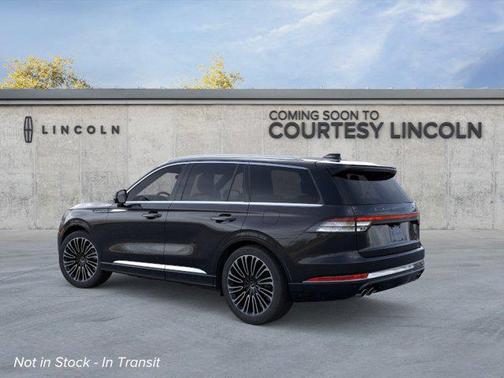 Infinite Black Metallic Clearcoat 2026 Lincoln Aviator Black Label AWD