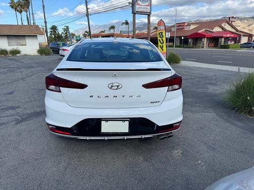 Pearl White 2019 Hyundai ELANTRA Sport