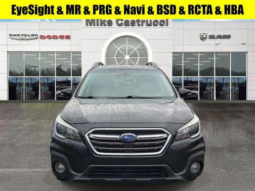 Crystal Black Silica 2018 Subaru Outback 2.5i Premium