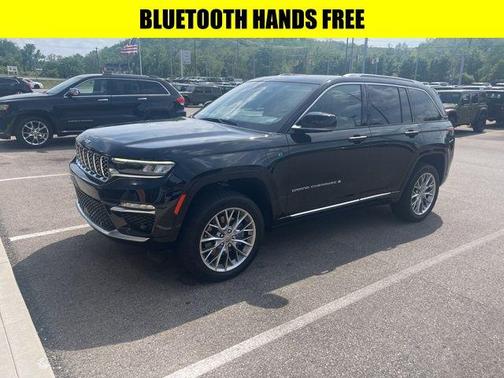 Diamond Black Crystal Pearlcoat 2022 Jeep Grand Cherokee 4xe Summit