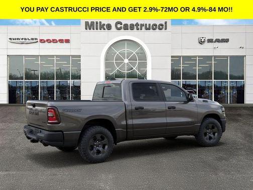 Granite Crystal Metallic Clearcoat 2026 RAM 1500 Warlock Crew Cab 4x4 5'7' Box
