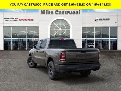 Granite Crystal Metallic Clearcoat 2026 RAM 1500 Warlock Crew Cab 4x4 5'7' Box