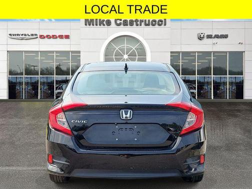 Black 2017 Honda Civic EX