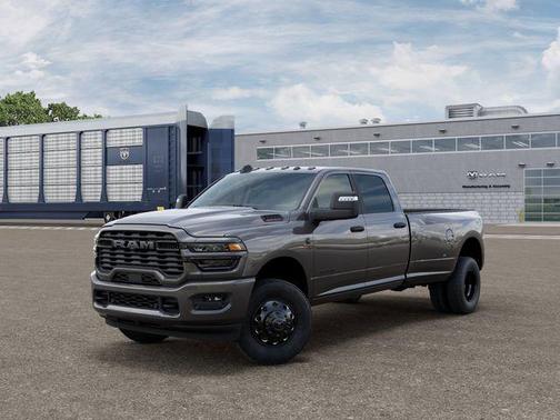 Granite Crystal Metallic Clearcoat 2026 RAM 3500 Big Horn Crew Cab 4x4 8' Box