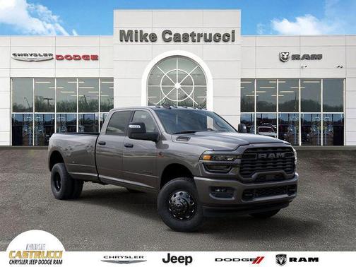 Granite Crystal Metallic Clearcoat 2026 RAM 3500 Big Horn Crew Cab 4x4 8' Box