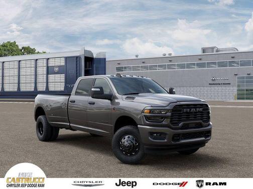 Granite Crystal Metallic Clearcoat 2026 RAM 3500 Big Horn Crew Cab 4x4 8' Box