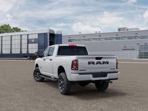 Bright White Clearcoat 2026 RAM 2500 Big Horn Crew Cab 4x4 6'4' Box