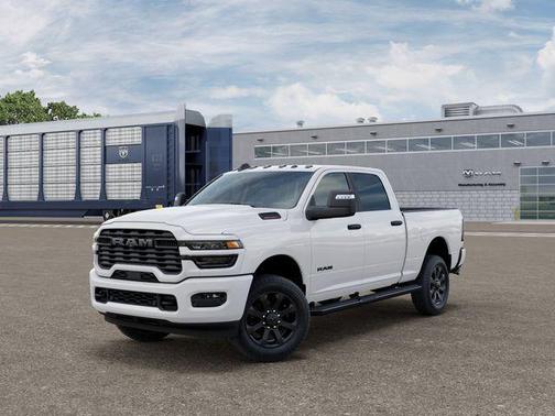 Bright White Clearcoat 2026 RAM 2500 Big Horn Crew Cab 4x4 6'4' Box
