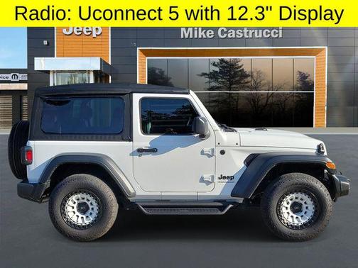 Bright White Clearcoat 2026 Jeep Wrangler Sport