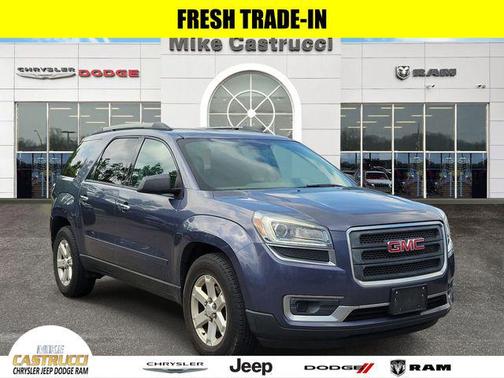 Atlantis Blue Metallic 2014 GMC Acadia SLE-1