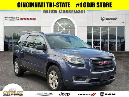 Atlantis Blue Metallic 2014 GMC Acadia SLE-1