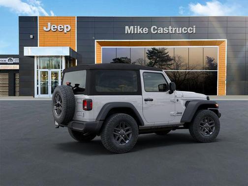 Bright White Clearcoat 2026 Jeep Wrangler Sport S