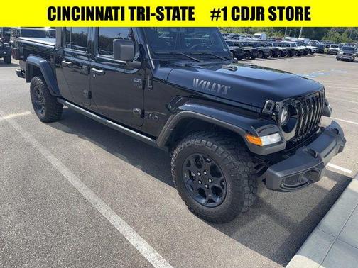 Black Clearcoat 2023 Jeep Gladiator Willys 4x4