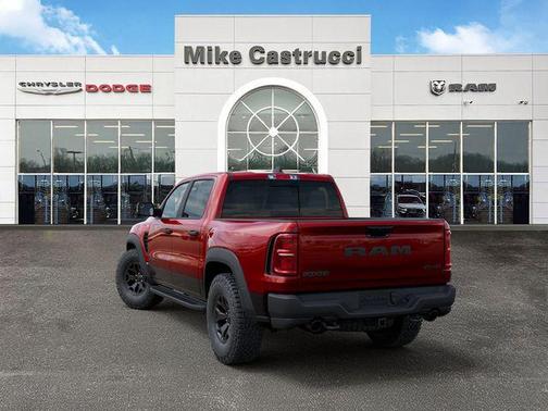 Molten Red Pearlcoat 2026 RAM 1500 RHO Crew Cab 4x4 5'7' Box