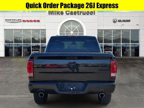 Brilliant Black Crystal Pearlcoat 2017 RAM 1500 Express