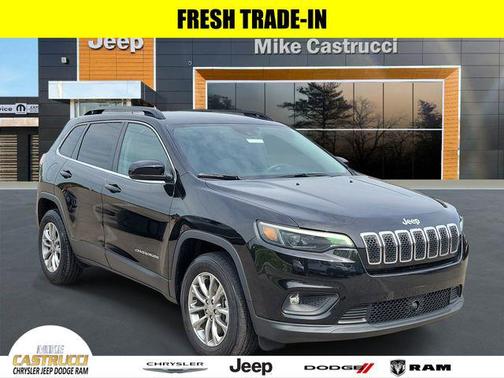 Diamond Black Crystal Pearlcoat 2022 Jeep Cherokee Latitude Lux
