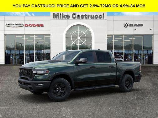 Serrano Green Metallic 2026 RAM 1500 Rebel