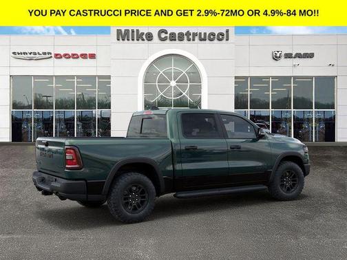 Serrano Green Metallic 2026 RAM 1500 Rebel