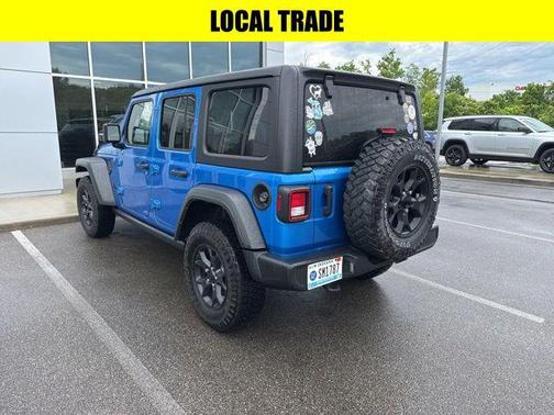 Hydro Blue Pearlcoat 2021 Jeep Wrangler Willys