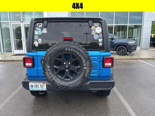 Hydro Blue Pearlcoat 2021 Jeep Wrangler Willys