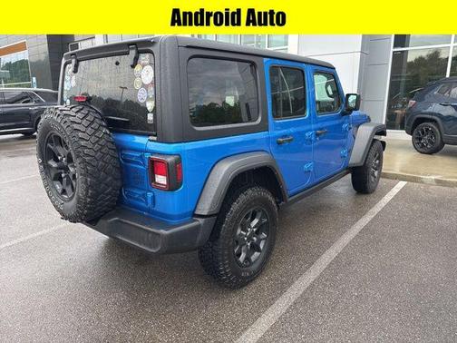 Hydro Blue Pearlcoat 2021 Jeep Wrangler Willys