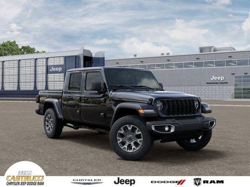 Black Clearcoat 2026 Jeep Gladiator Sahara 4x4