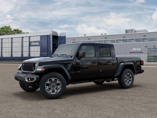 Black Clearcoat 2026 Jeep Gladiator Sahara 4x4