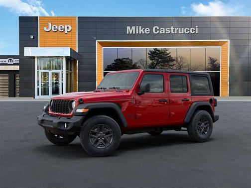 Firecracker Red Clearcoat 2026 Jeep Wrangler Sport
