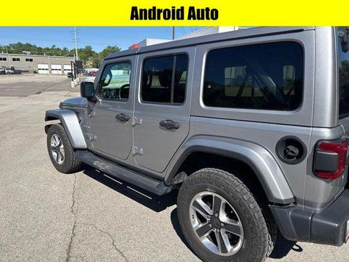 Billet Silver Metallic Clearcoat 2018 Jeep Wrangler Unlimited Sahara
